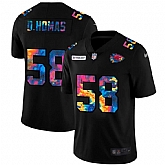 Nike Chiefs 58 Derrick Thomas Black Vapor Untouchable Fashion Limited Jersey yhua,baseball caps,new era cap wholesale,wholesale hats